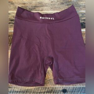 Naturyl Women's brown/purple Shorts